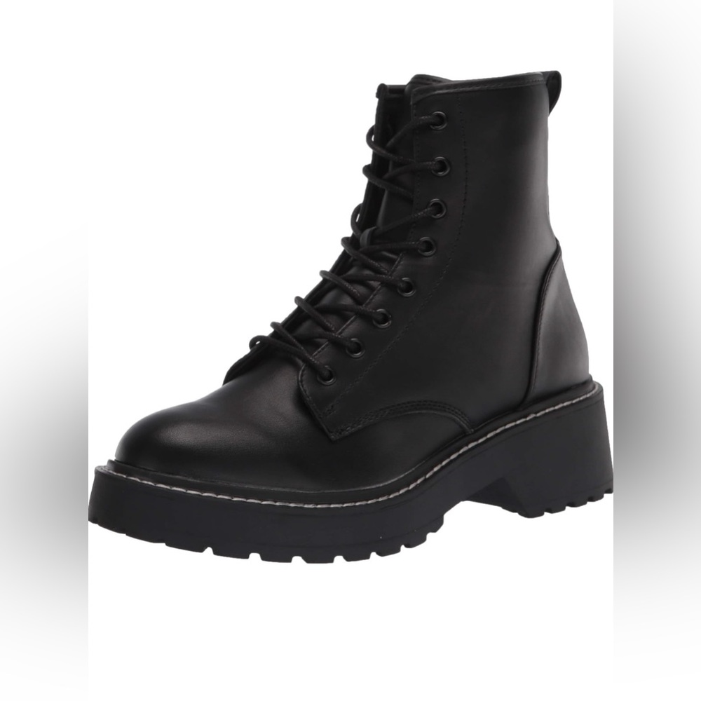 Madden Girl Cara Combat Boot
